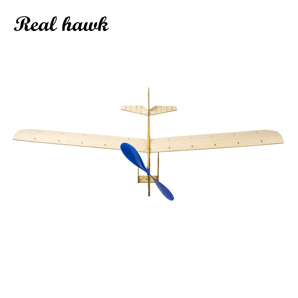 Science Toy - STEM Rubber Band Powered Airplane Kit,