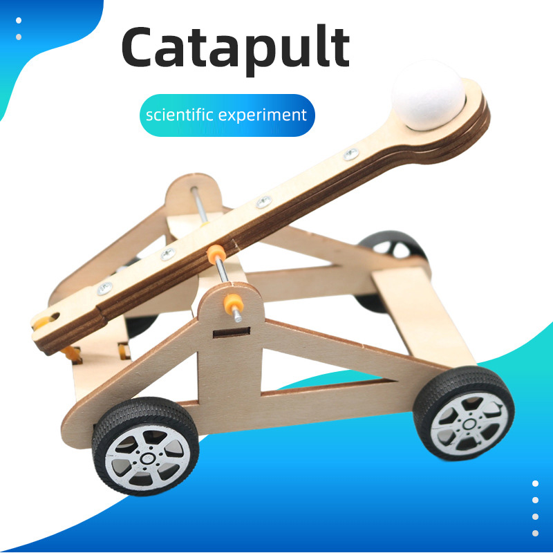 Science Project Physics - DIY Catapult Toy DIY Science Experiment