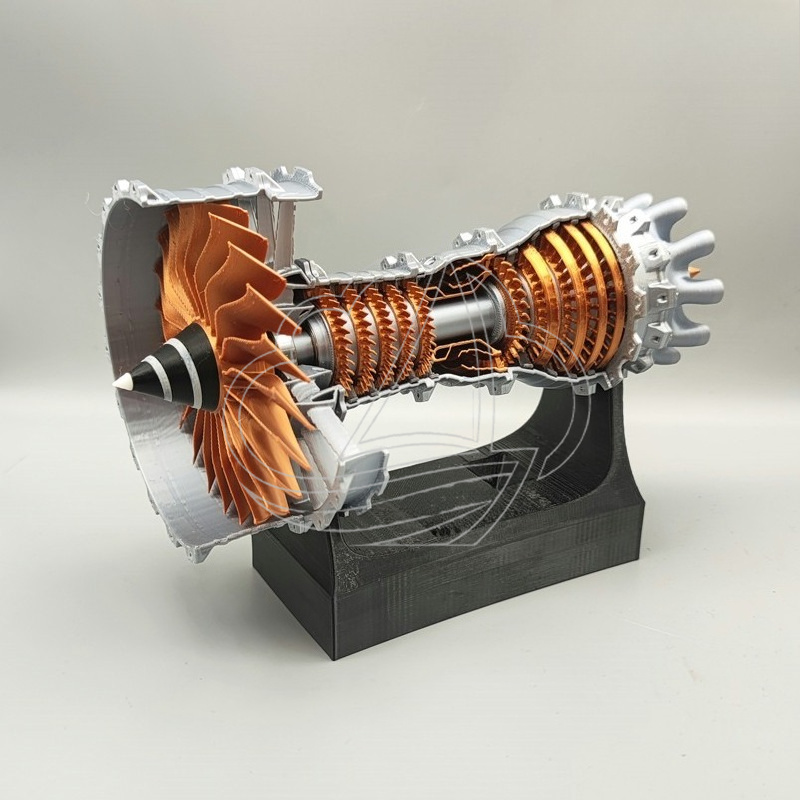 Science Hobby Kit - Mini Turbofan Engine Model Operable Jet