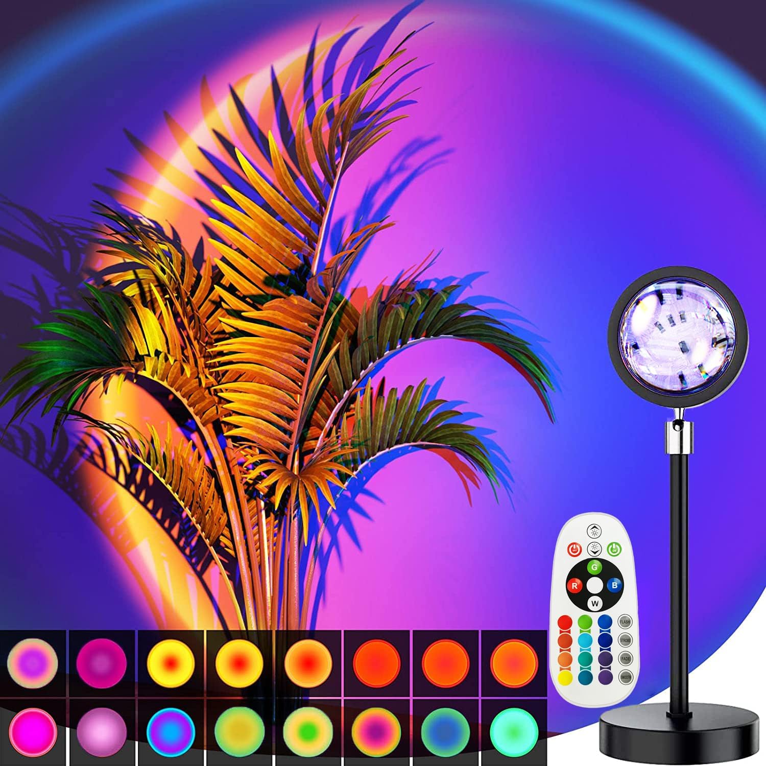 Planetarium Projector Home - Smart Bluetooth USB Sunset Projector Lamp