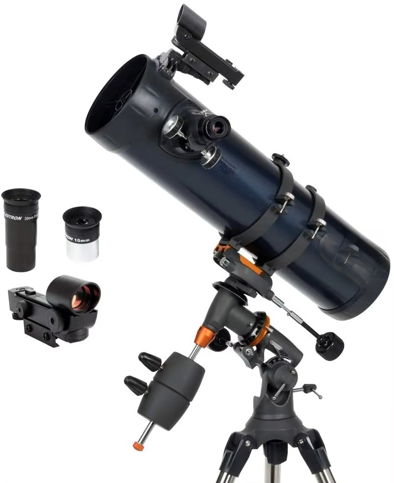 Telescope Reflector 130 - Celestron - AstroMaster 130EQ Newtonian Telescope