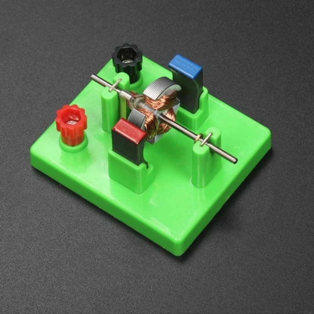 Science Nature - DIY DC Electrical Motor Model Physics