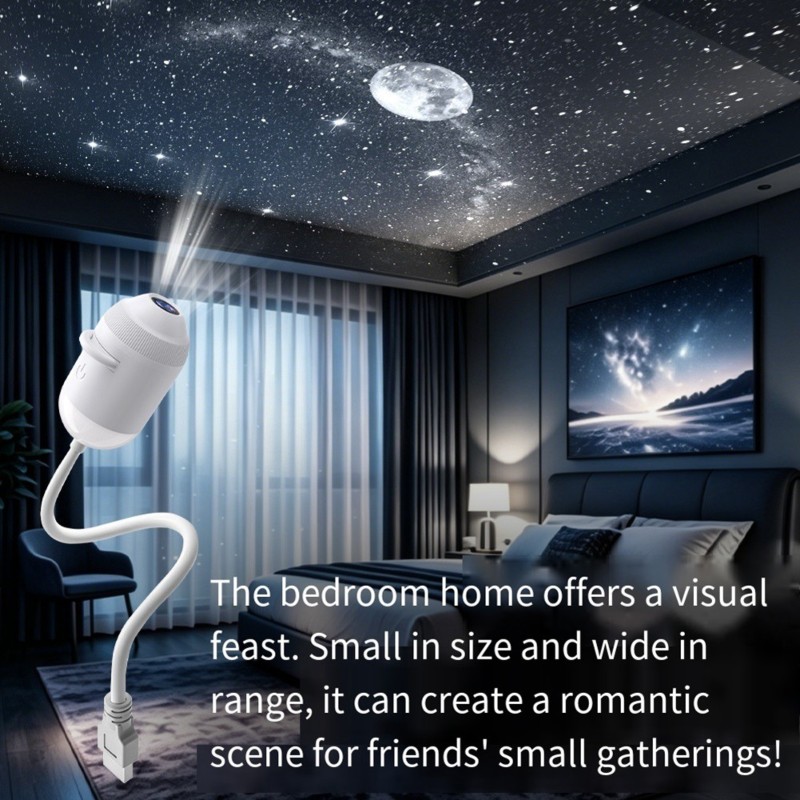 Planetarium Projector Home - USB Mini Galaxy Star Projector With