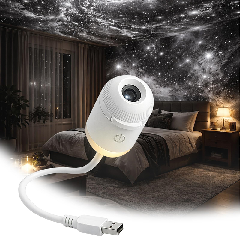 Planetarium Projector Home - 2 In 1 Usb Mini Galaxy