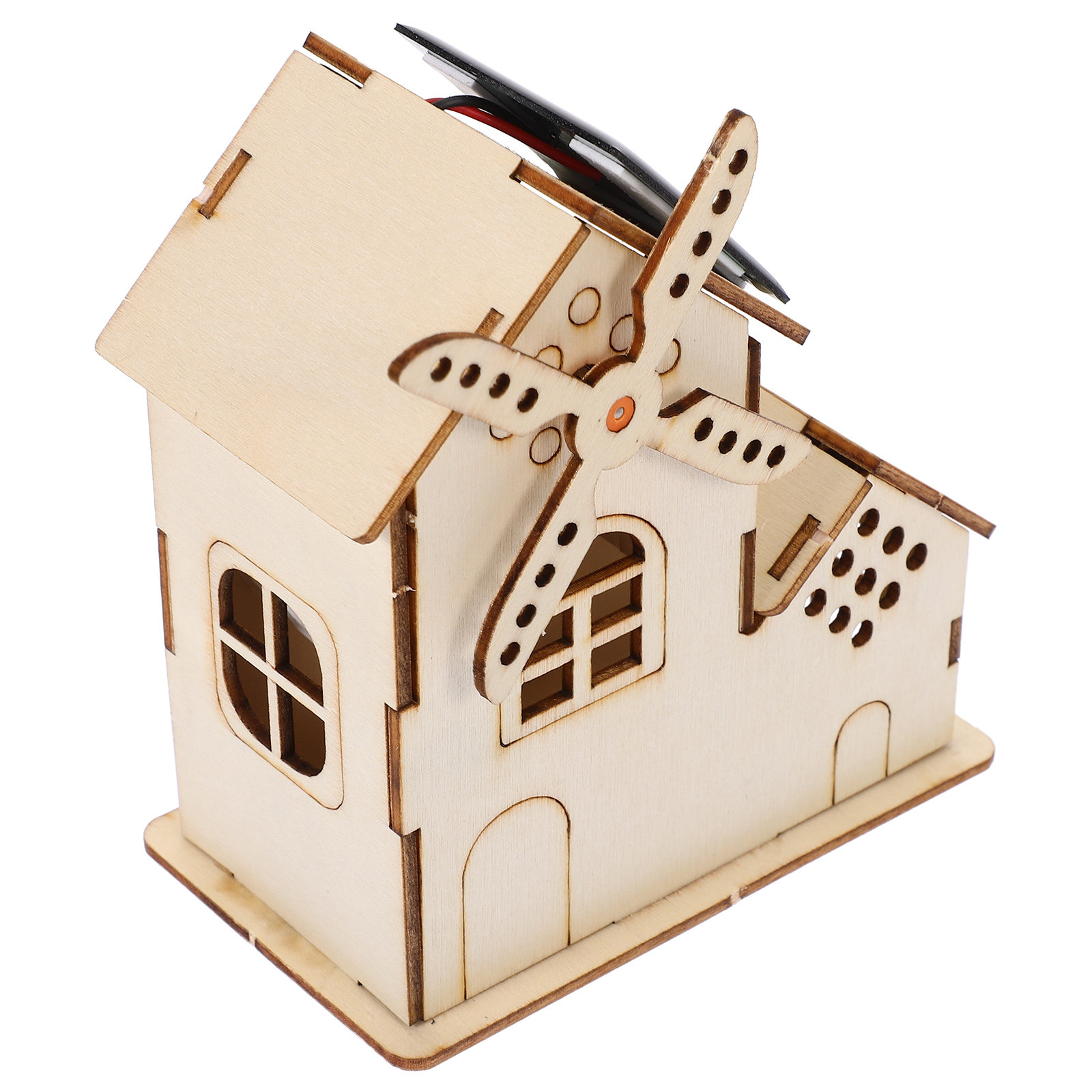 Science Kit - 1Set DIY Solar Windmill Assembly Science