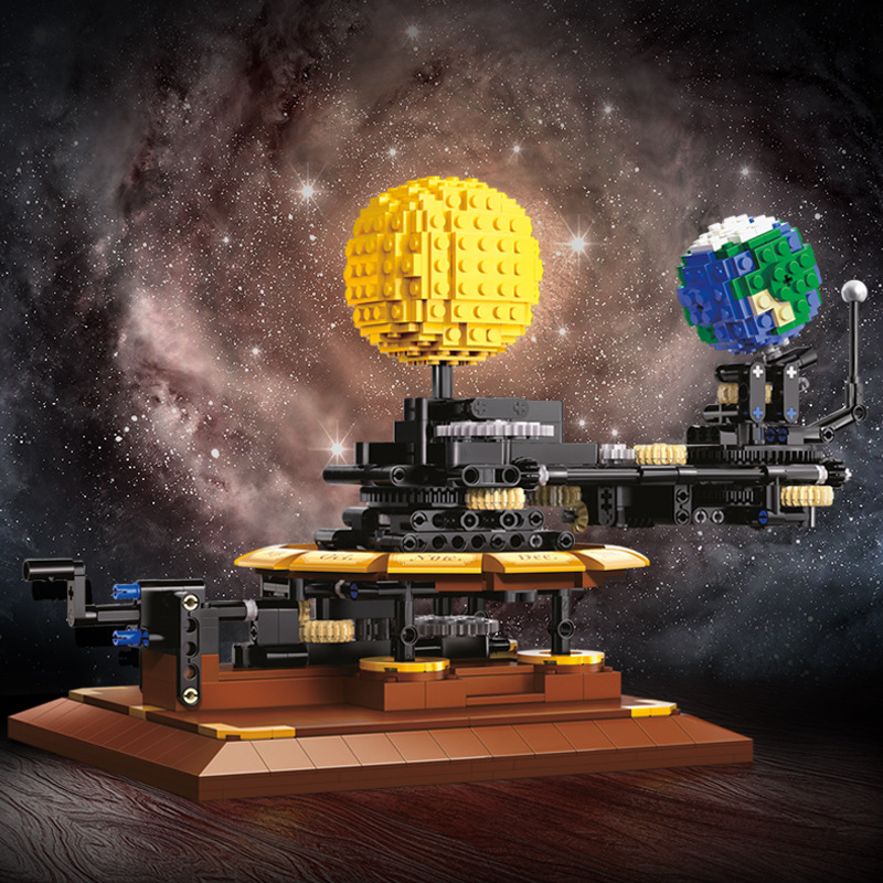 Solar System Orrery - Earth, Moon and Sun Orrery Model