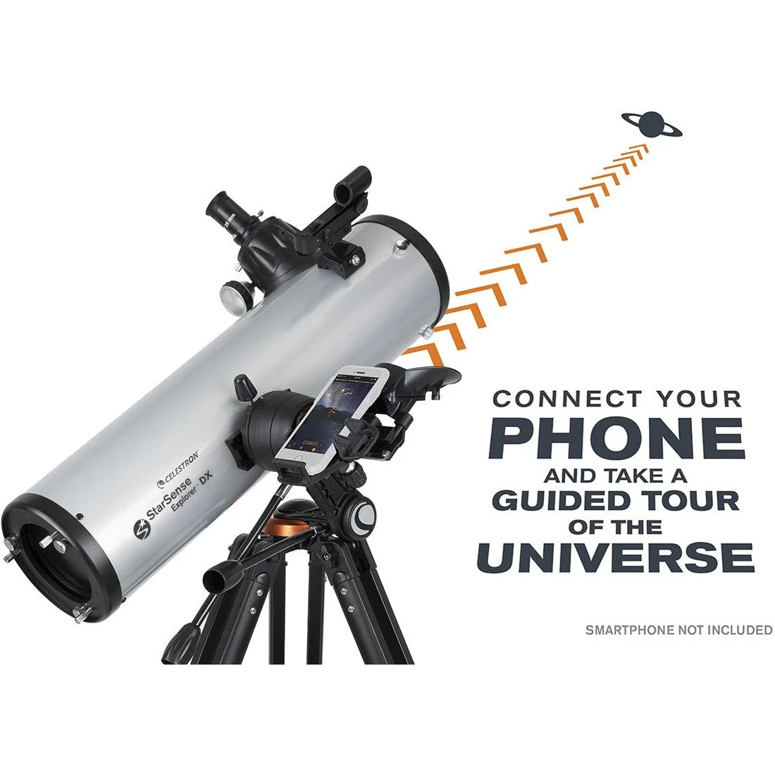 Telescope Reflector 130 - Celestron StarSense Explorer DX130AZ Newtonian Reflector