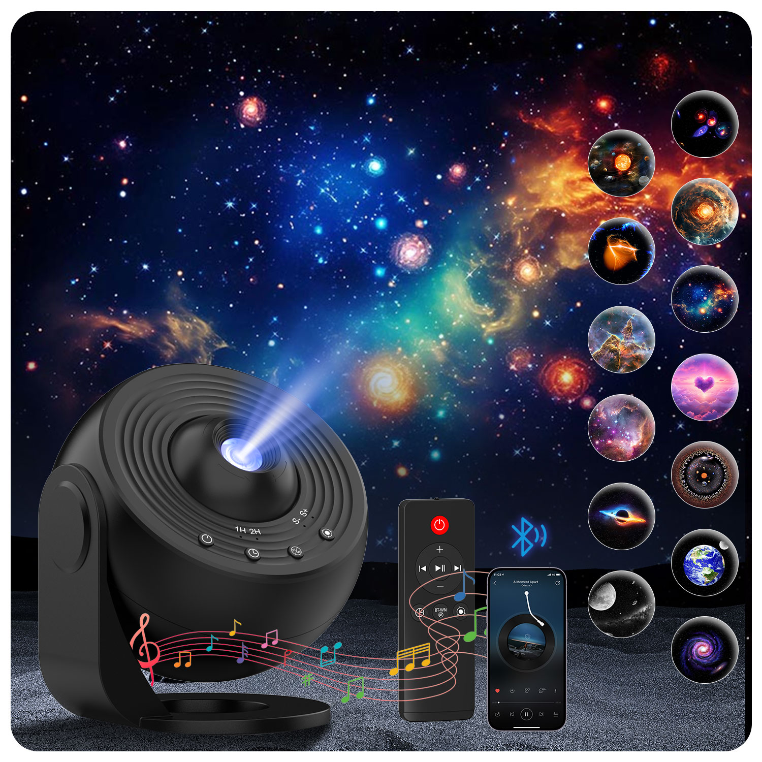 Planetarium Projector Home - Star Projector Galaxy Pro Night Light