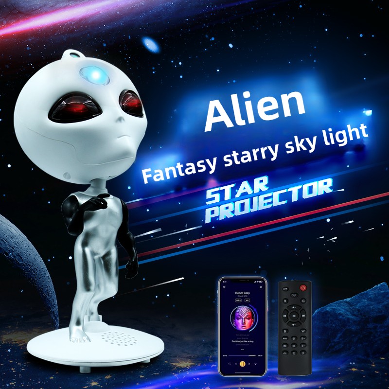 Planetarium Projector Home - Alien Galaxy Star Projector with Bluetooth