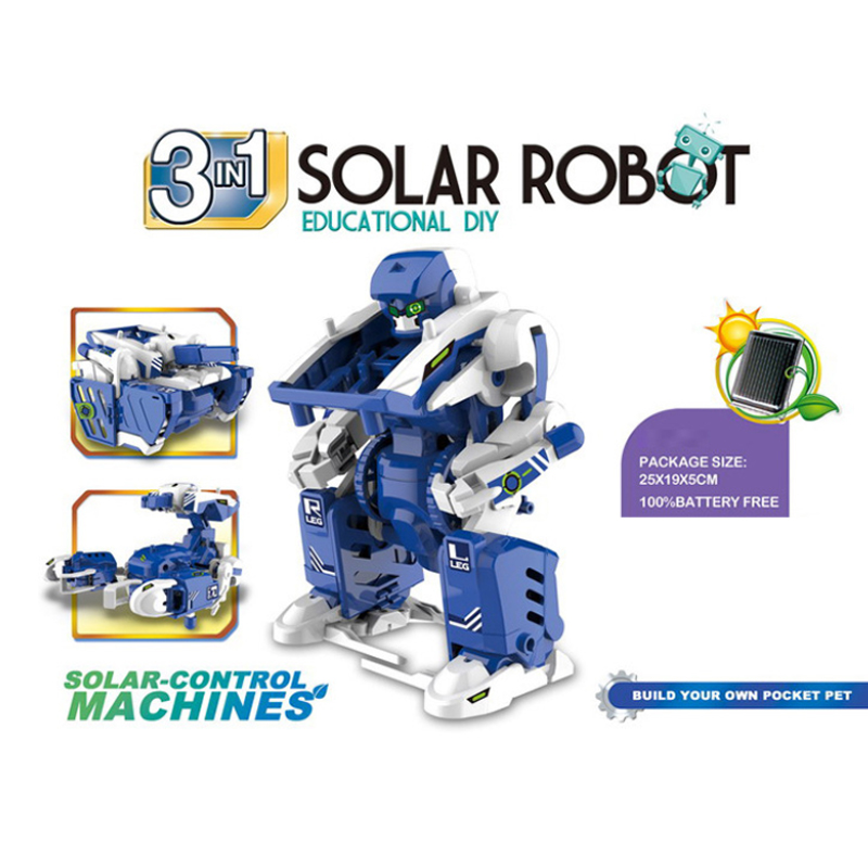 Robot Kit 3 in 1Educational DI - огляд і ціна Science Nature