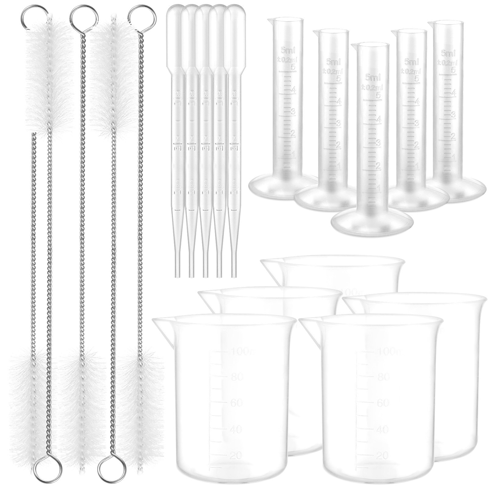 1 set 1 Set Plastic Graduated  - огляд і ціна Science Experiment