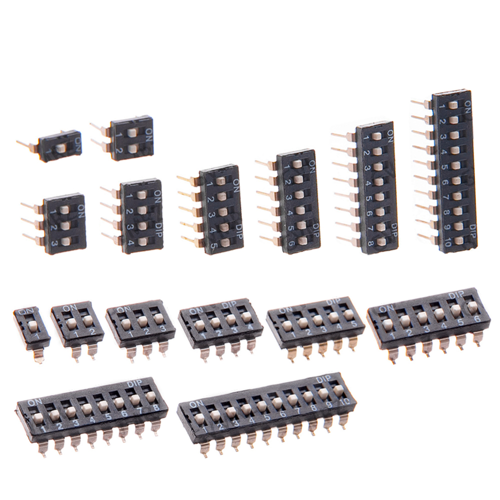 5PCS 2.54mm Pitch Toggle Switc - огляд і ціна Circuit Snap Kit