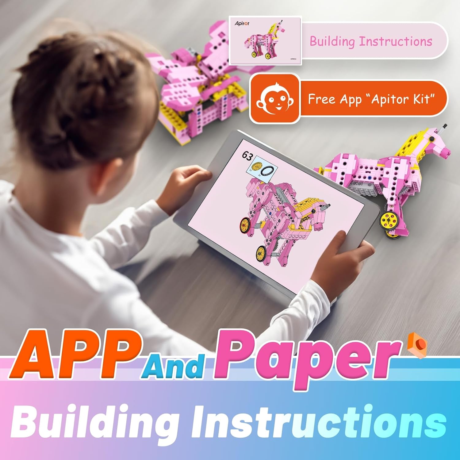 Apitor STEM Toys for Girls Gif - огляд і ціна Science Kit