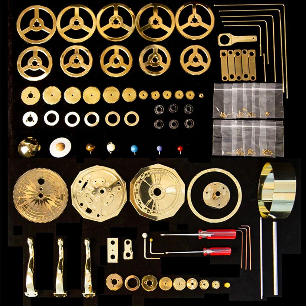 200Pcs DIY 3D Metal Orrery Sol - огляд і ціна Solar System Orrery
