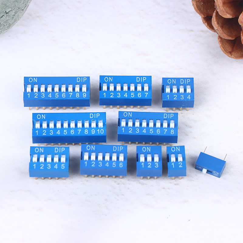 10Pcs 2.54mm DIP Switch Module - огляд і ціна Circuit Snap Kit