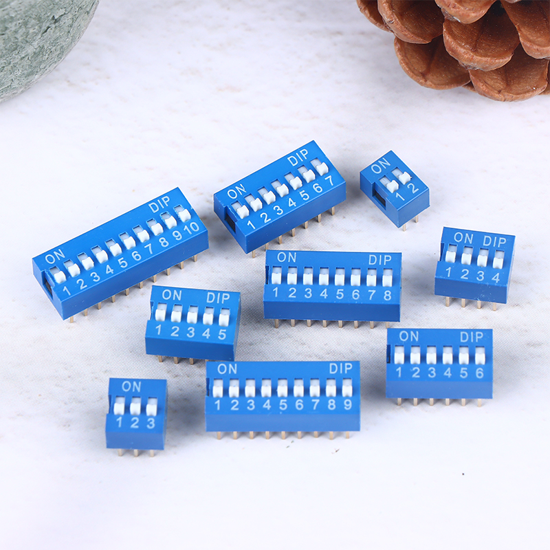 10Pcs 2.54mm DIP Switch Module - огляд і ціна Circuit Snap Kit