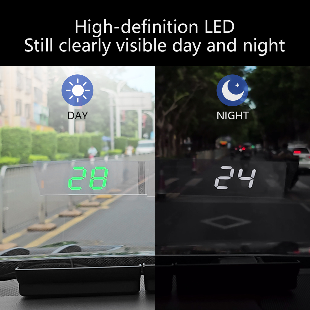 W1 Car HUD Head Up Display Win - огляд і ціна Anemometer Wind Speed
