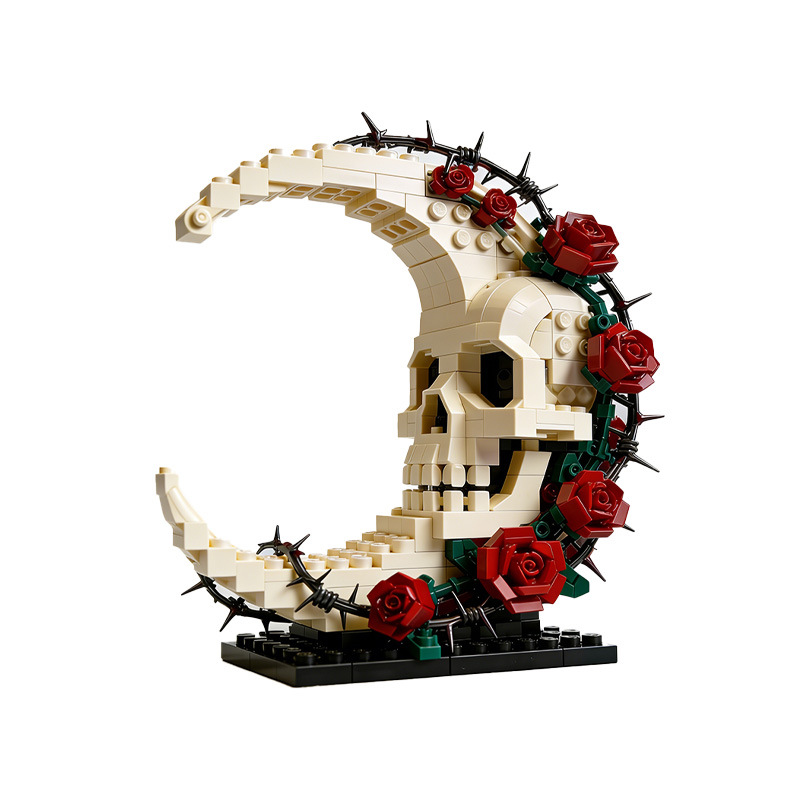 439PCS Moc Dark Moon Skull Flo - огляд і ціна Solar System Orrery
