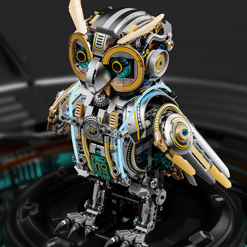 FUNXINEE 1296Pcs Motorized Owl - огляд і ціна Solar System Orrery