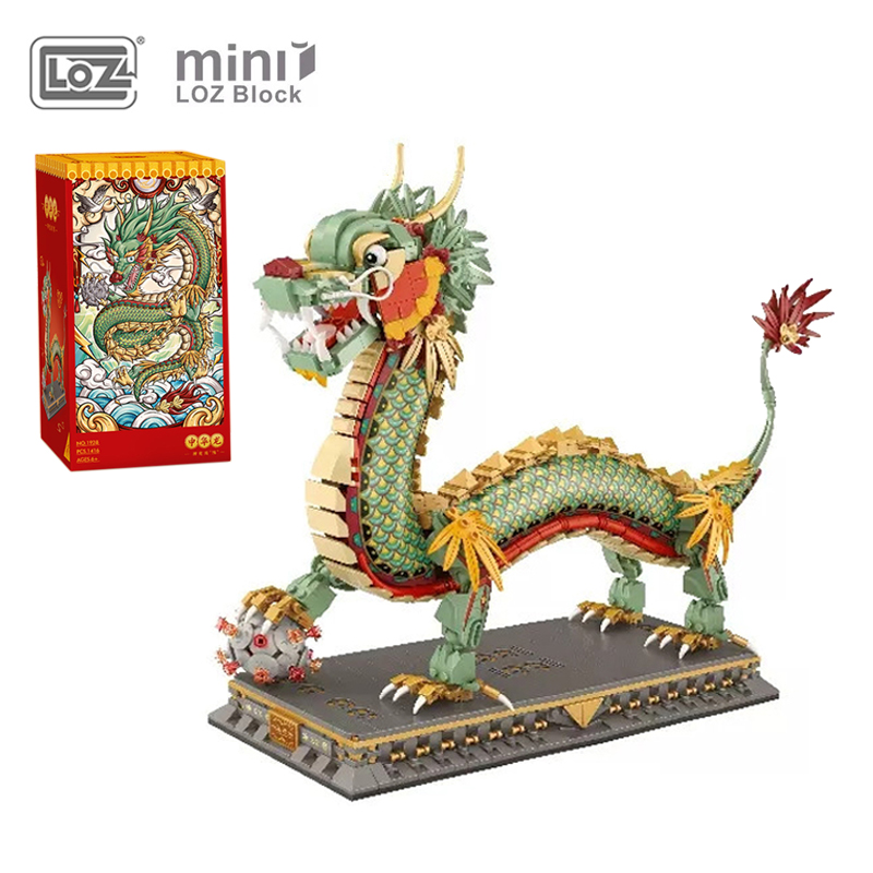 LOZ 1416pcs Chinese Dragon Mod - огляд і ціна Solar System Orrery