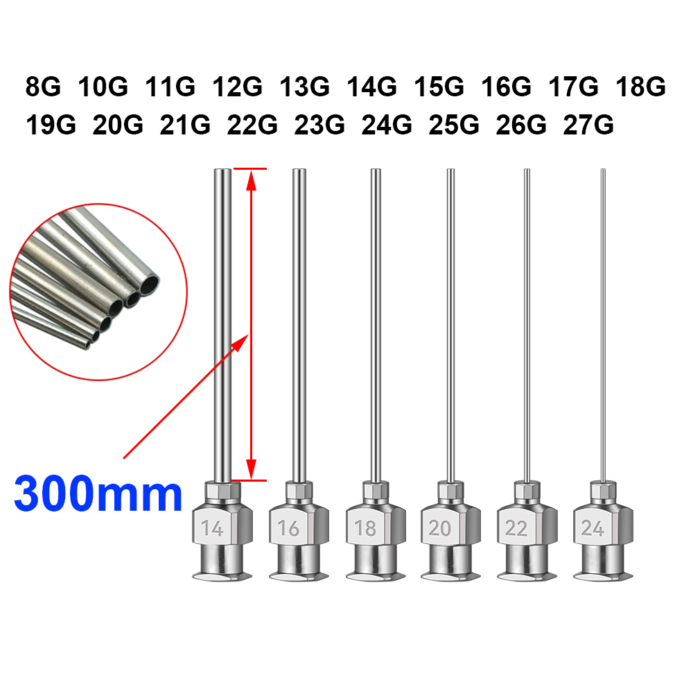 12pcs SUS304  300mm Long Blunt - огляд і ціна Hobby Science Lab