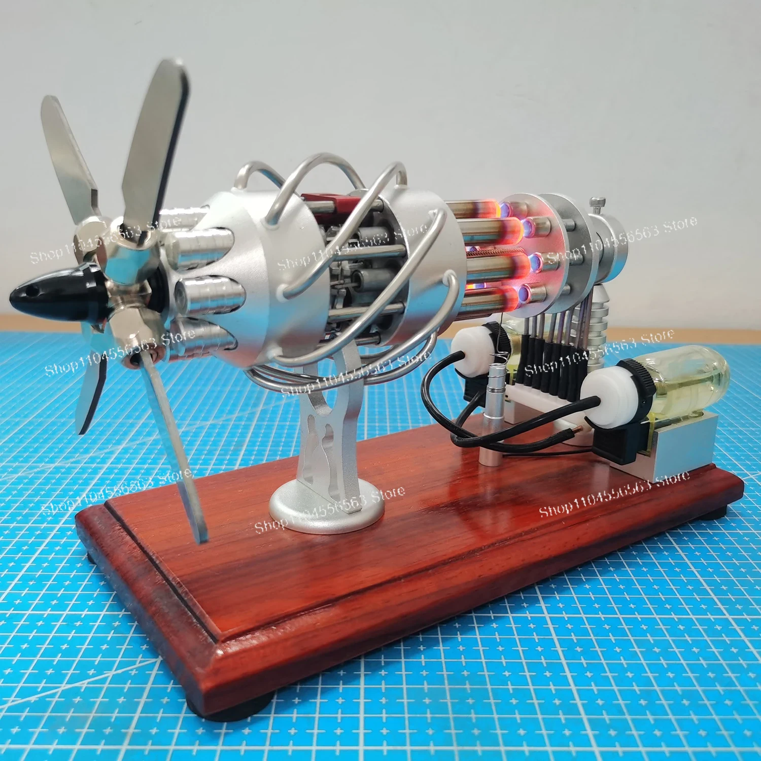 Hot Air 16-Cylinder Stirling E - огляд і ціна Science Toy