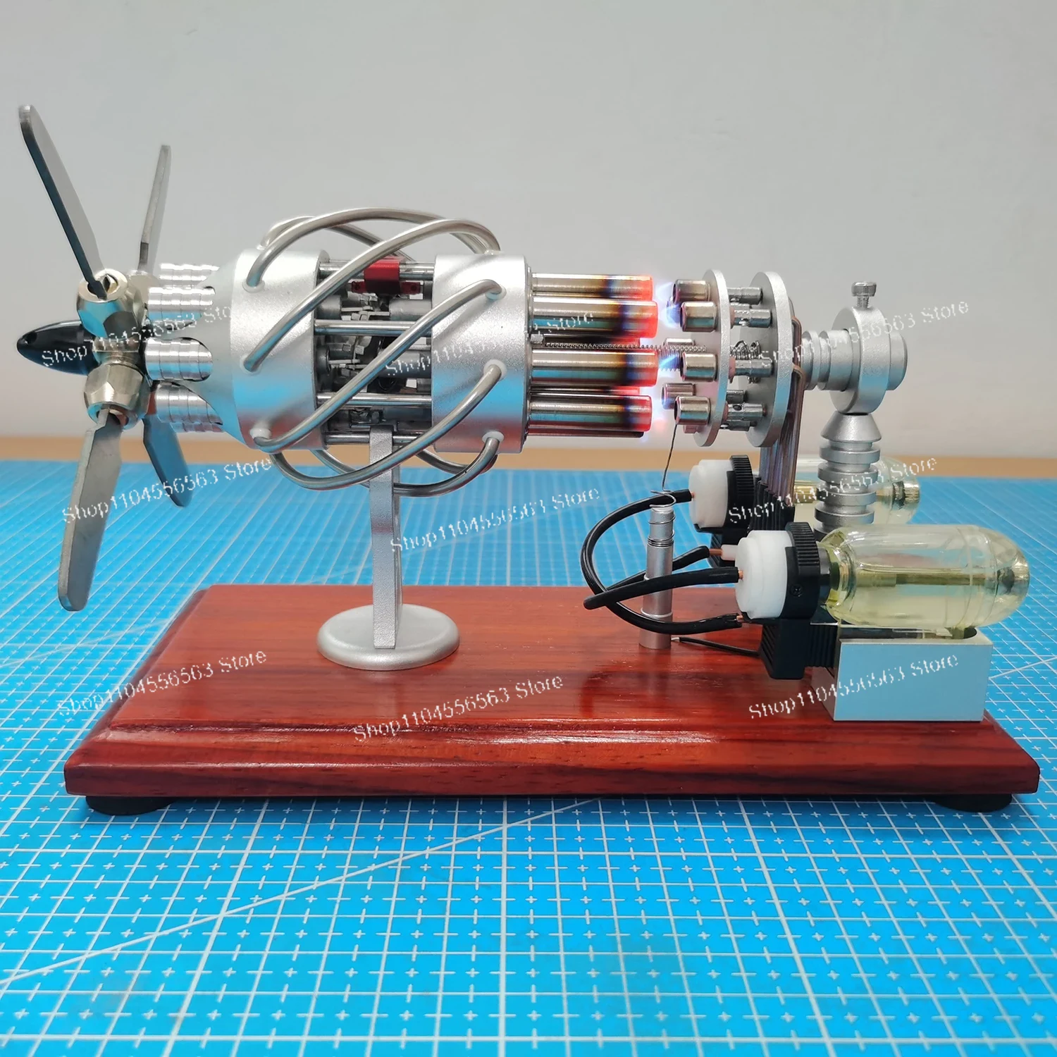 Hot Air 16-Cylinder Stirling E - огляд і ціна Science Toy