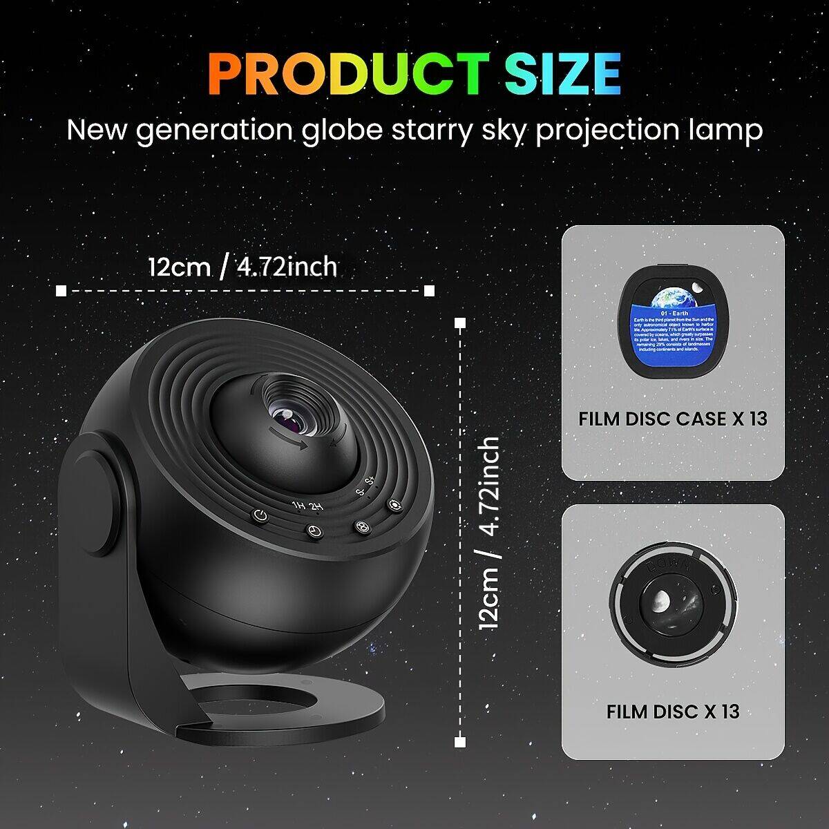 Upgrade 13 in 1 Starry Sky 4K  - огляд і ціна Planetarium Projector Home