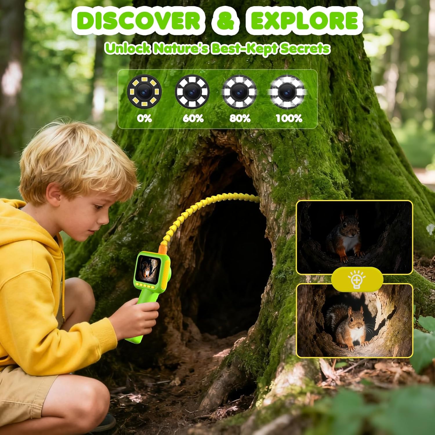 Endoscope for Kids, Borescope  - огляд і ціна Science Nature