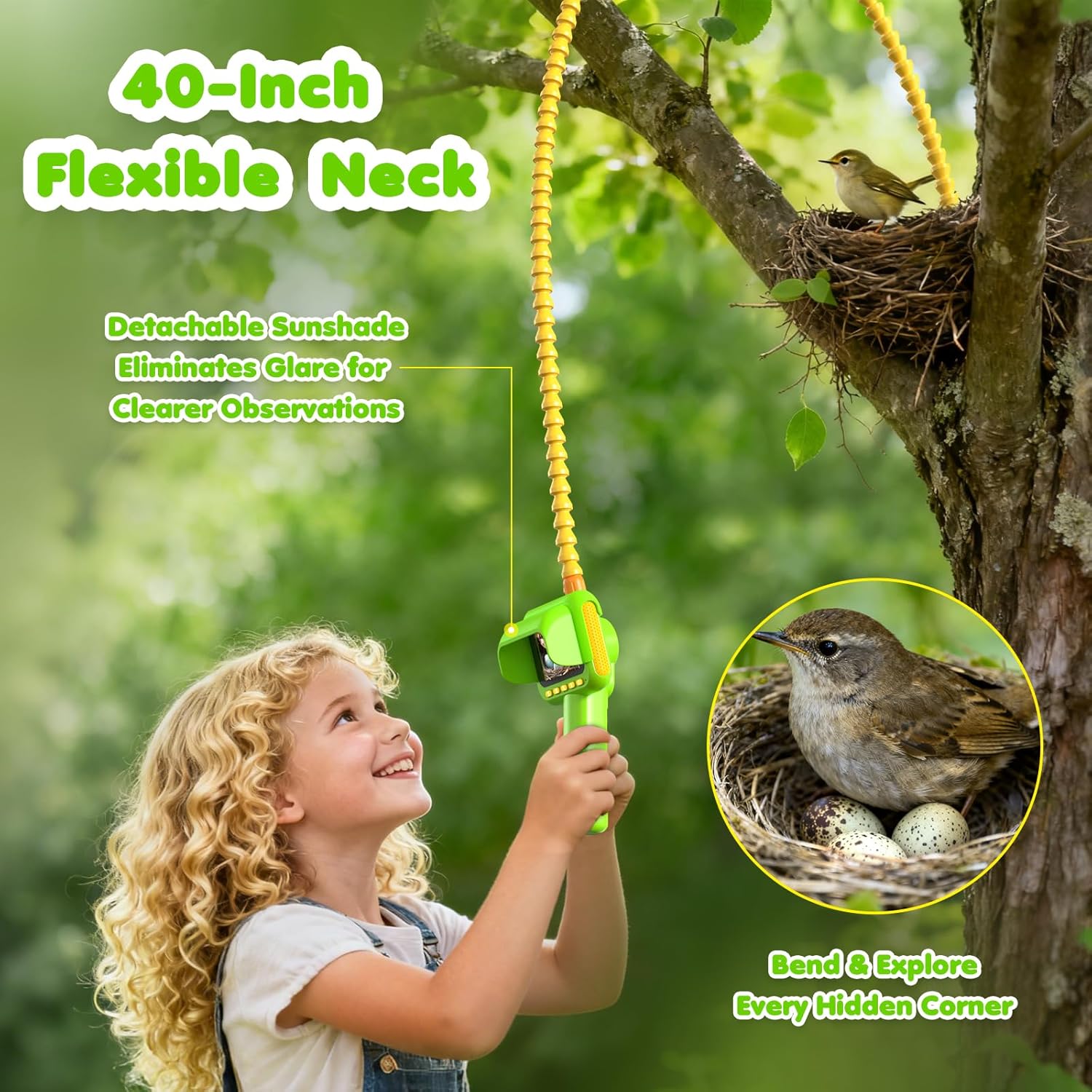 Endoscope for Kids, Borescope  - огляд і ціна Science Nature