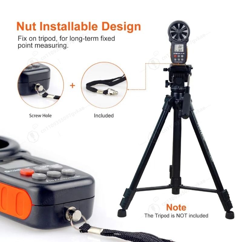 BT-100 Digital Anemometer Hand - огляд і ціна Anemometer Wind Speed